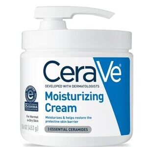 CeraVe Moisturizing Cream 16 oz with Ceramides & Hyaluronic Acid – NEW